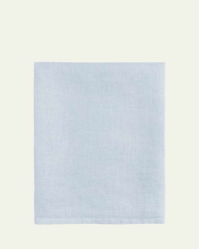 Linen Sateen Napkin S4 Blue